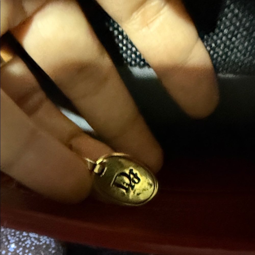 Dior Red Clutch with Gold Chain - Picture 10 of 16